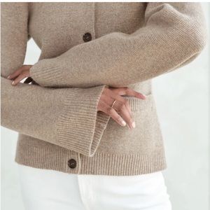Jenni Kayne Cooper Cardigan - Taupe